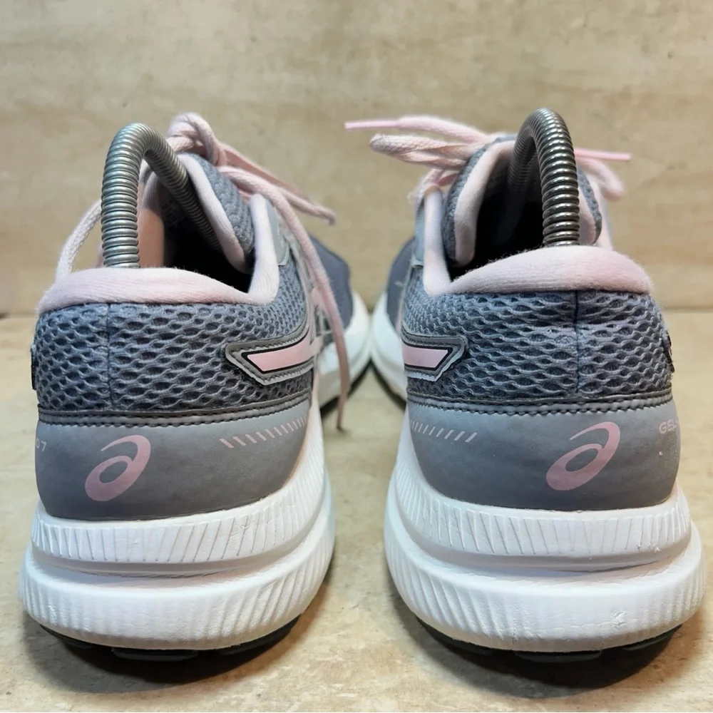 Asics Womens Gel Contend 7 1012A910‎ Pink Running Shoes Sneakers Size 9.5 W